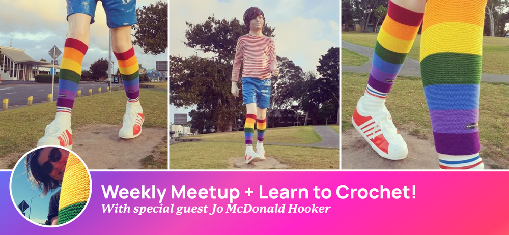 Weekly gathering & crochet workshop tomorrow post image