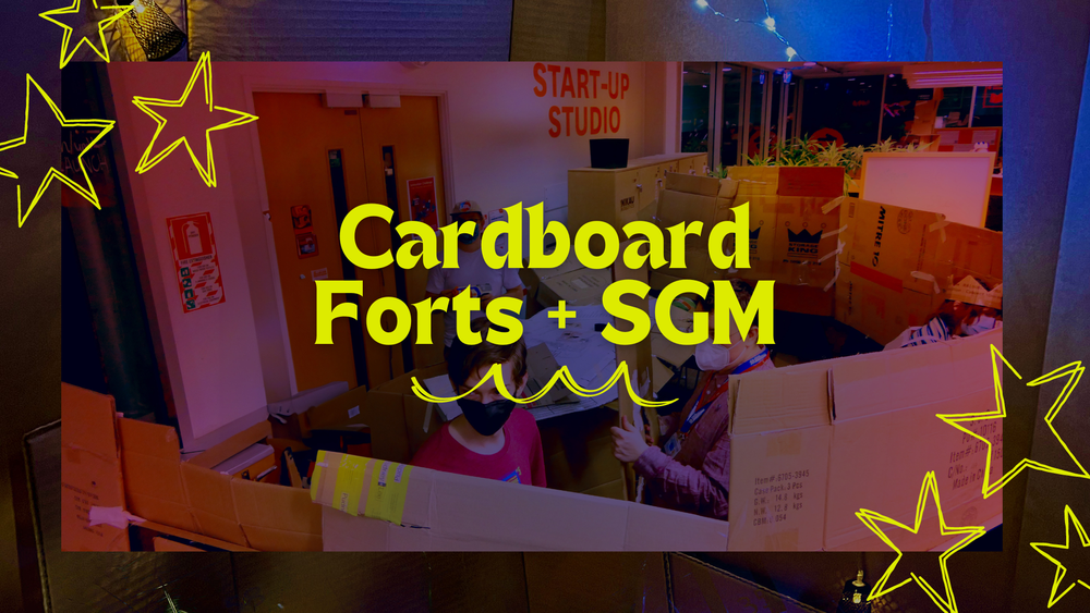 ✨Cardboard Forts 2 and Our SGM: Free Pizza, Forts, and More!✨ post feature image