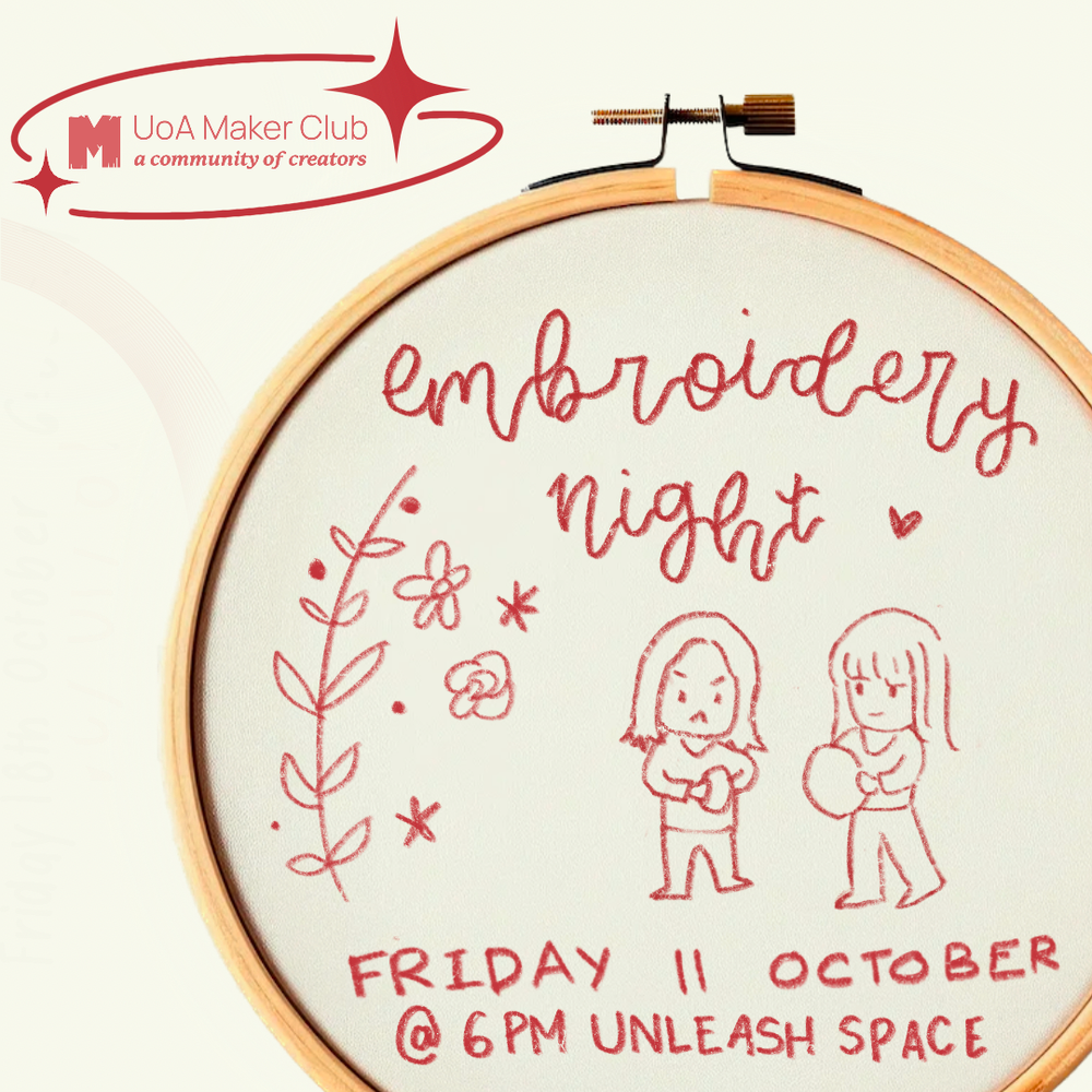 Embroidery Night - This Friday post image