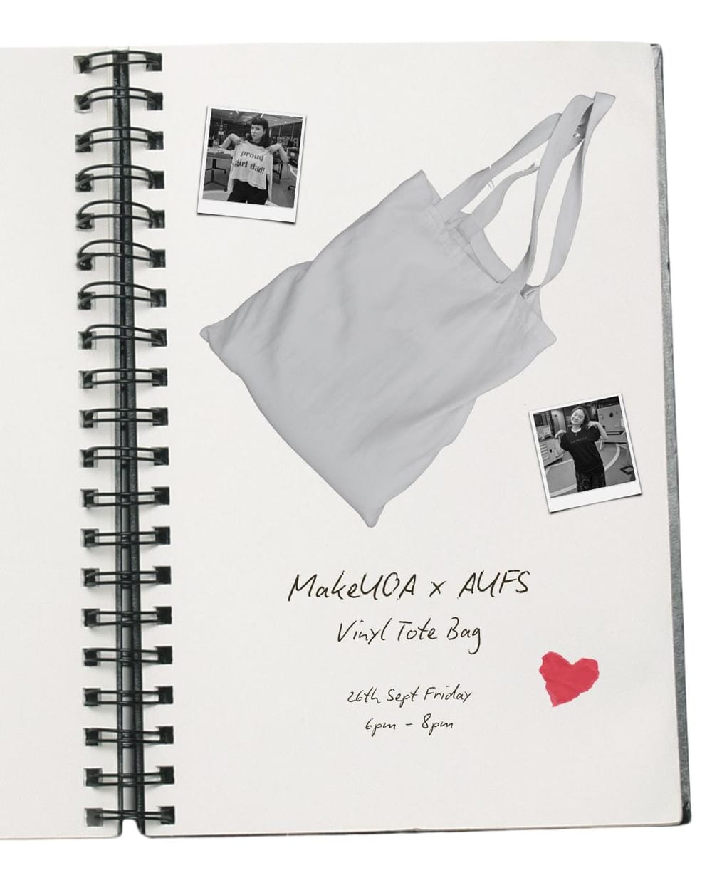 Vinyl Tote Bags: Fashion Society x Maker Club post feature image