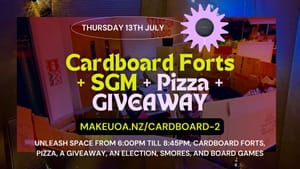 Cardboard Forts & Elections post feature image
