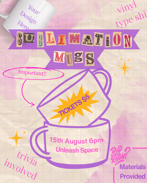 Reminder: Sublimation Mugs Event post feature image