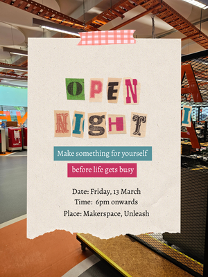 First Open Night Sem 1 2026 post feature image