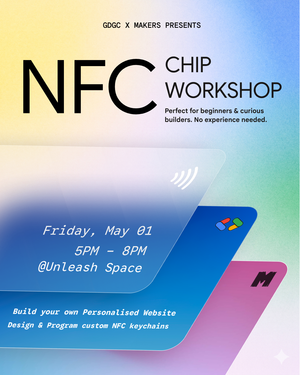 NFC Chip Workshop ft. GDGC post feature image
